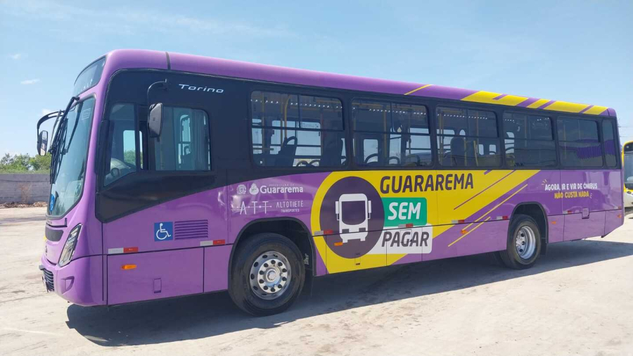 Guararema Sem Pagar: Transporte Público Gratuito Começa em 1º de Janeiro de 2025